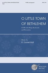 O Little Town of Bethlehem SATB choral sheet music cover